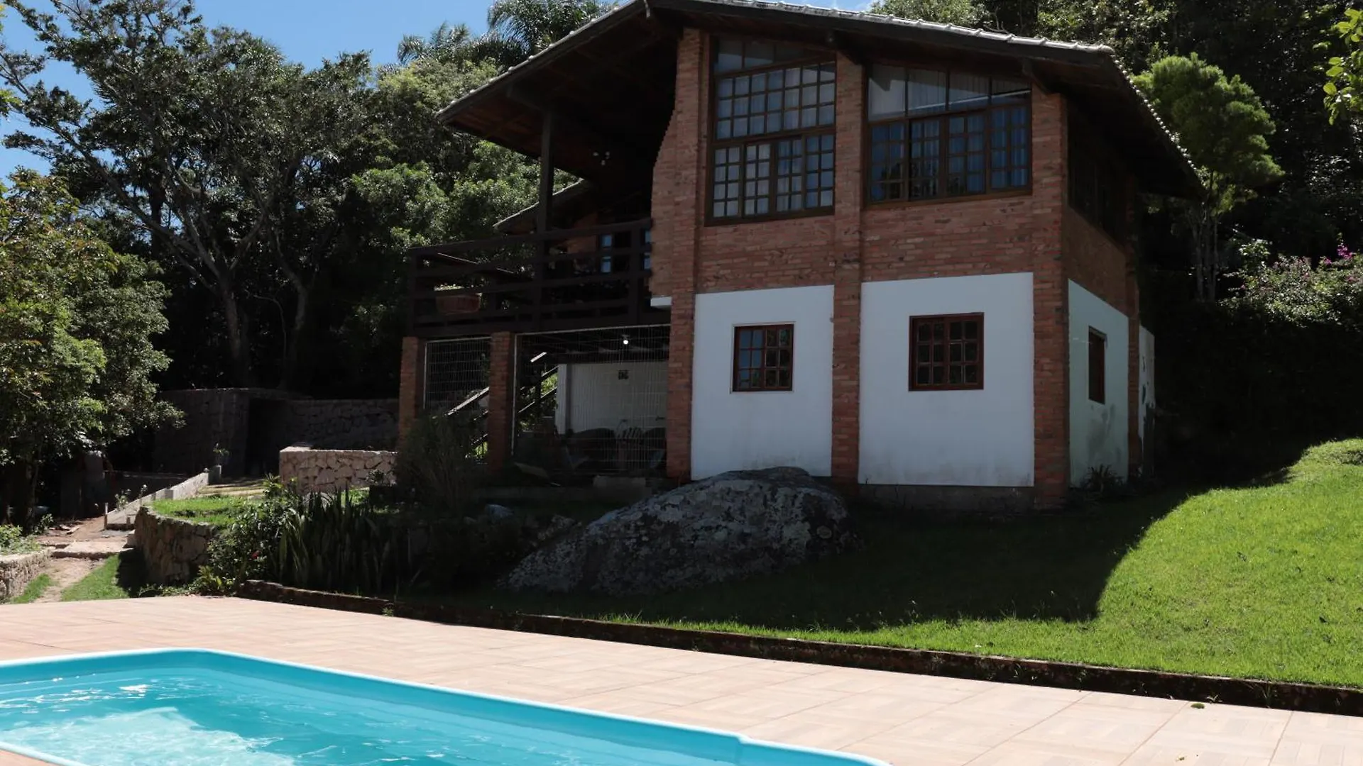 Casa C/ Piscina&Acesso A Lagoa Da Conceicao Ng0811 Флорианополис Дом отдыха
